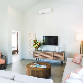 Living Room at TC TRA, Grace Bay Turtle Cove, Turks & Caicos