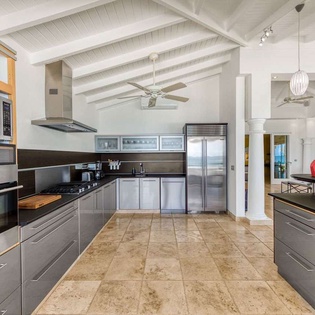 Kitchen at SXM LVB, Beach Side/Baie Rouge, St. Martin