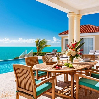 Veranda at TC BRE, Long Bay Beach, Turks & Caicos