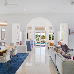Living Room at RIC SHL, West End, Anguilla