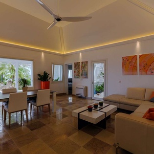 Interior of WV GDF, Colombier, St. Barthelemy