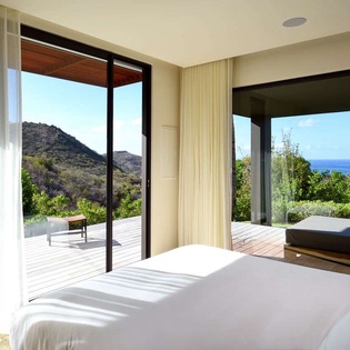 Bedroom at WV VES, Lurin, St. Barthelemy