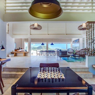 Interior of WV YEB, Pointe Milou, St. Barthelemy