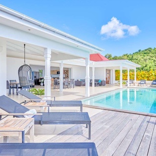 Villa Pool at WV ANK, Colombier, St. Barthelemy