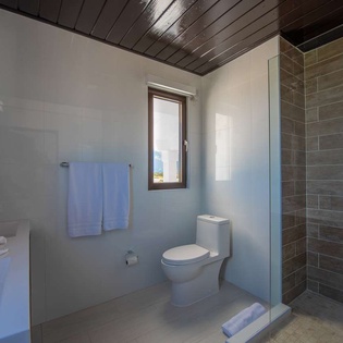 Bathroom at AXA PBA, Blowing Point, Anguilla
