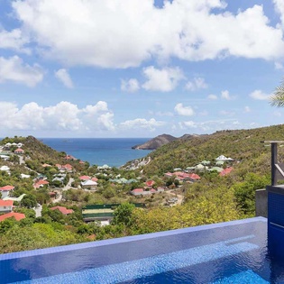 The view from WV RIV, Flamands, St. Barthelemy