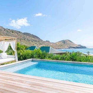Villa Pool at WV CUT, Toiny, St. Barthelemy