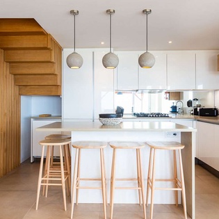 Kitchen at WV ZUL, Vitet, St. Barthelemy