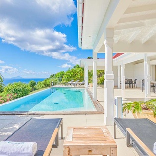 Villa Pool at WV ANK, Colombier, St. Barthelemy