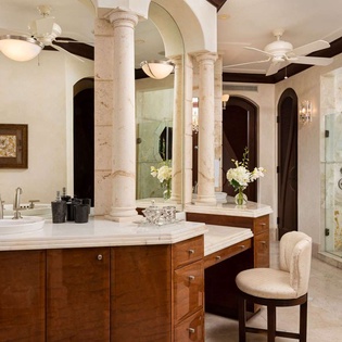 Bathroom at IE EMC, Silly Creek/Taylors, Turks & Caicos