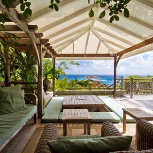 Terrace at WV KDY, Marigot, St. Barthelemy
