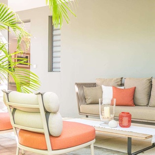 Sitting Room at WV GEM, Gouverneur, St. Barthelemy
