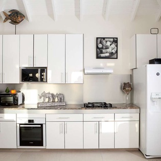 Kitchen at SXM GSL, Hillside/Terres Basses, St. Martin