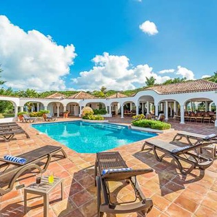 Villa Pool at SXM SER, Beach Side/Baie Rouge, St. Martin