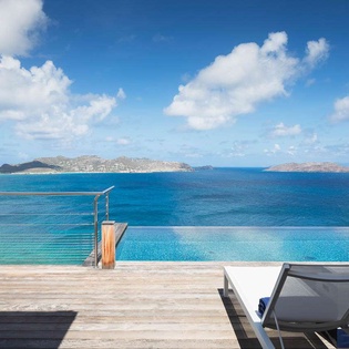 The view from WV CAA, Pointe Milou, St. Barthelemy
