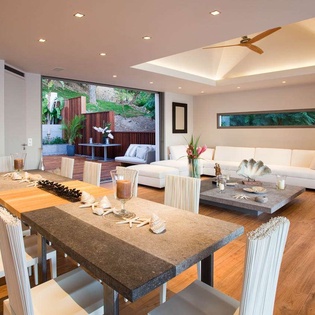Dining Room at WV VIT, Lurin, St. Barthelemy