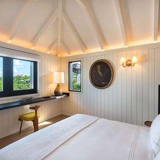 Bedroom at WV MNT, Pointe Milou, St. Barthelemy