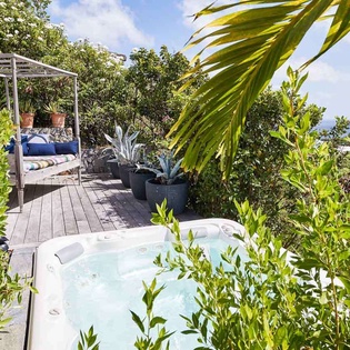 Jacuzzi at WV KAM, Marigot, St. Barthelemy