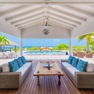 Veranda at SXM LOT, Hillside/Terres Basses, St. Martin