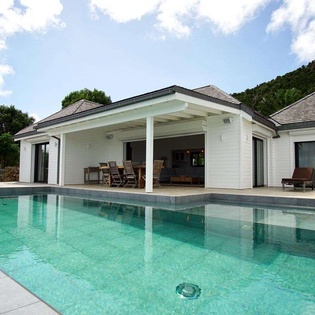Villa Pool at WV TED, Vitet, St. Barthelemy