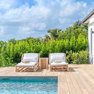 Villa Pool at WV CUT, Toiny, St. Barthelemy