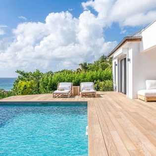 Villa Pool at WV CUT, Toiny, St. Barthelemy