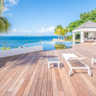 Deck at WV REP, Lorient, St. Barthelemy