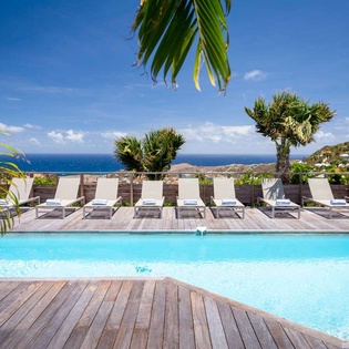 Villa Pool at WV VNA, Vitet, St. Barthelemy