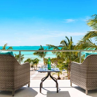 Terrace at TC SAR, Ocean Pt/Taylors, Turks & Caicos