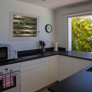 Kitchen at WV TOR, Lorient, St. Barthelemy