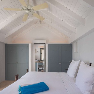 Bedroom at WV MBA, Pointe Milou, St. Barthelemy