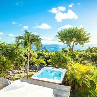 Jacuzzi at WV BYZ, Colombier, St. Barthelemy