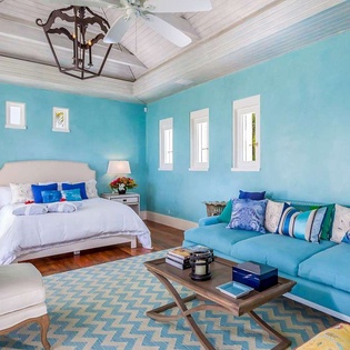 Bedroom at AXA CER, Barnes Bay, Anguilla