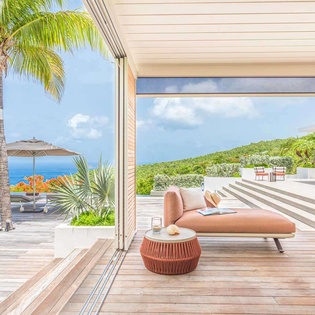 Terrace at WV GEM, Gouverneur, St. Barthelemy