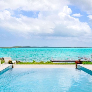 Villa Pool at IE BAS, Chalk Sound/Taylors, Turks & Caicos