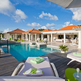 Villa Pool at SXM GSL, Hillside/Terres Basses, St. Martin