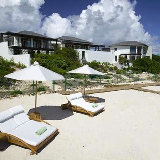 Beach at AXA KAM3, Little Harbour, Anguilla