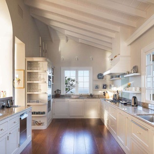Kitchen at WV PBO, Colombier, St. Barthelemy
