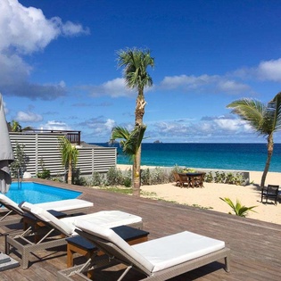 The view from WV VMG, Flamands Beach, St. Barthelemy