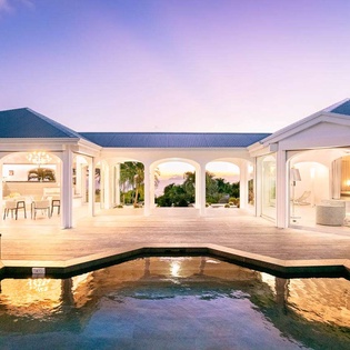 Exterior of WV BYZ, Colombier, St. Barthelemy