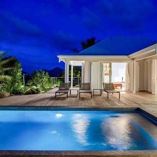 Villa Pool at WV PAJ, Lurin, St. Barthelemy