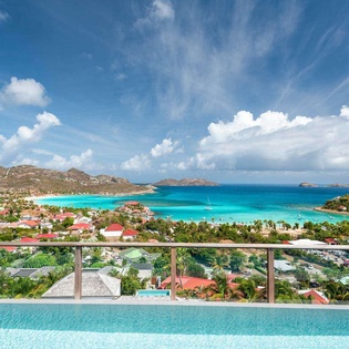 The view from WV RIG, St. Jean, St. Barthelemy
