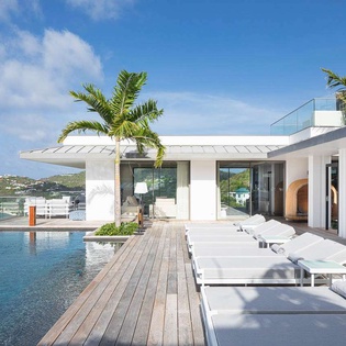 Villa Pool at WV FEL, Lorient, St. Barthelemy