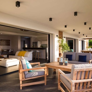 Terrace at WV CLM, Vitet, St. Barthelemy