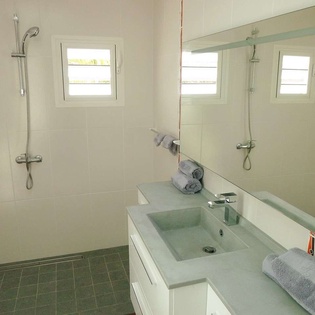 Bathroom at WV SAJ, Lorient Beach, St. Barthelemy