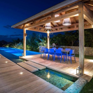 Deck at WV NGE, St. Jean, St. Barthelemy