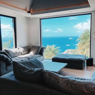Living Room at WV JSA, Lurin, St. Barthelemy