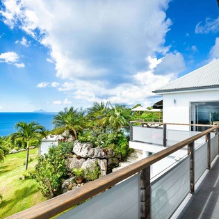 The view from WV GGL, Gouverneur, St. Barthelemy