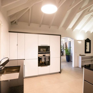 Kitchen at WV TAN, Colombier, St. Barthelemy