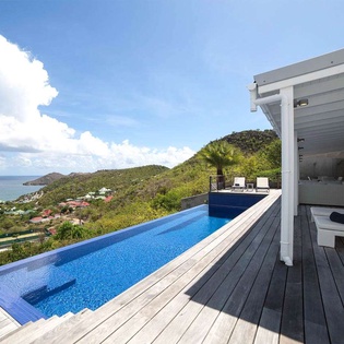 Villa Pool at WV RIV, Flamands, St. Barthelemy